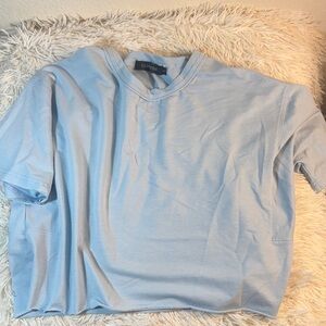 Light Blue Women's Tank Top and green top they are over sized